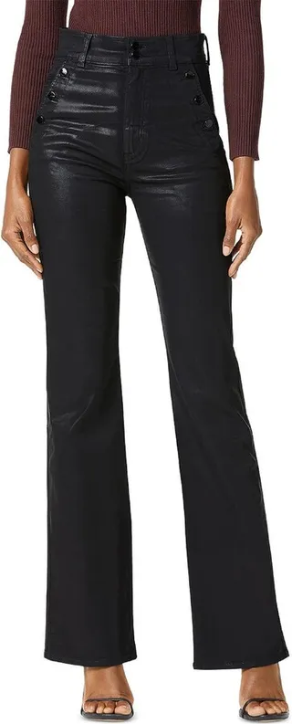 The Georgia Womens Denim Coated Bootcut Jeans