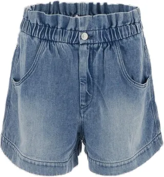 Isabel Marant Étoile Titea High-Waist Denim Shorts
