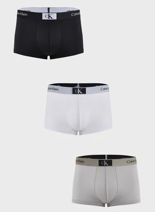 3 Pack Logo Band Trunks
