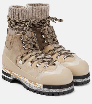 Nikie suede hiking boots