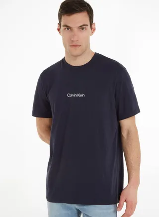 Logo Print Crew Neck T-Shirt