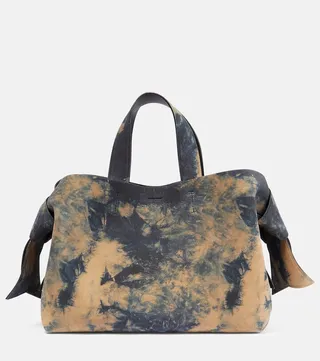 Musubi Midi suede tote bag
