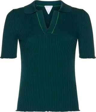 V-neck Polo Shirt