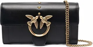 Logo-Plaque Crossbody Bag
