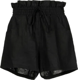 Lucia paper-bag shorts