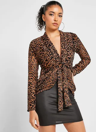Animal Print Shirt