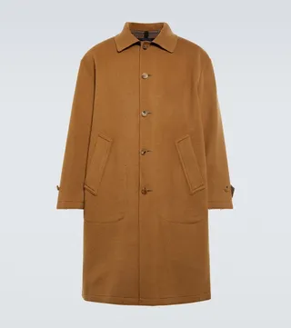 Wool-blend coat