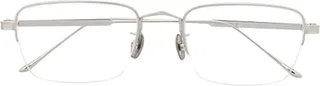 Cartier Rectangle Semi Rimless Glasses