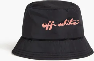 Printed shell bucket hat