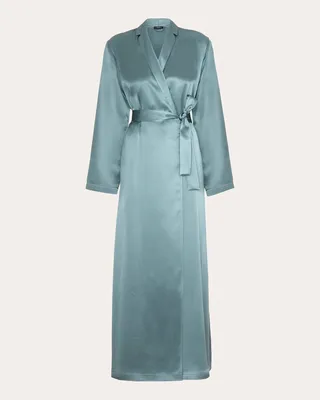 Long Silk Robe