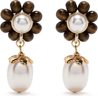 Marti pearl-drop earrings