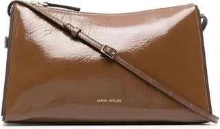 Logo Zipped Shoulder Bag
