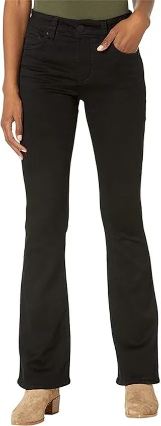 KUT from the Kloth Natalie High Rise Bootcut Jeans (Black) Women's Jeans