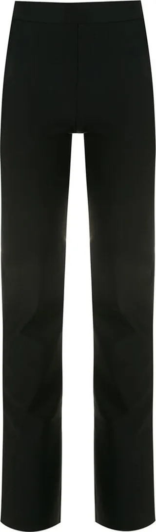 Stretch Straight-Leg Trousers