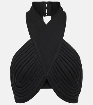 Eris halterneck wool bralette
