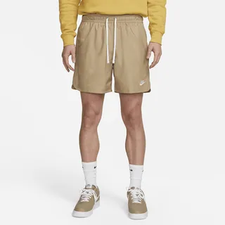 Men's Nike Sportswear Sport Essentials Woven Lined Flow Shorts in Brown