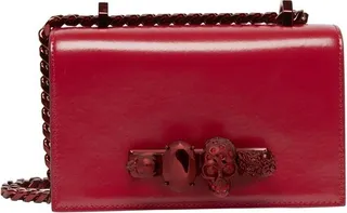 Mini Jeweled Satchel Bag