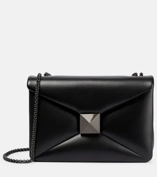 One Stud Medium leather shoulder bag