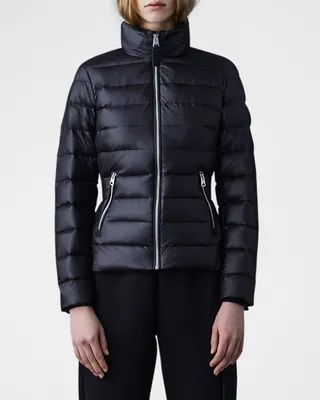 Davina Packable Down Zip Jacket