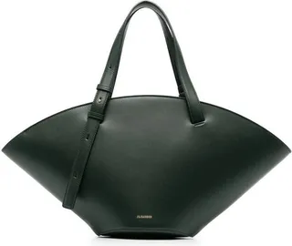 Jil Sander Sombrero Logo Printed Small Tote Bag