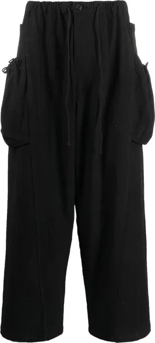 Loose-Fit Wide-Leg Trousers