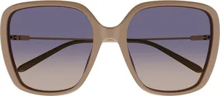 Chloé Eyewear Rectangular Frame Sunglasses