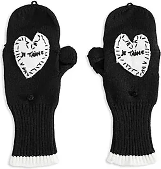 Aqua x Kerri Rosenthal Heart Mittens - 100% Exclusive