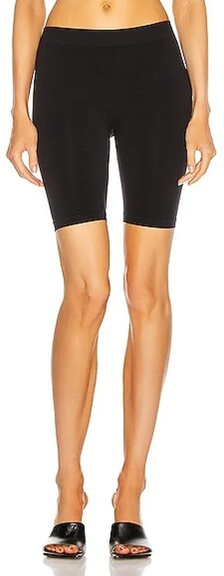 Helmut Lang Seamless Bike Short in Black