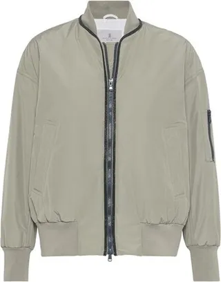Bomber jacket with padding