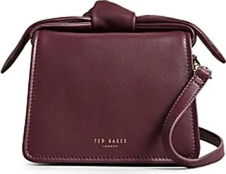Ted Baker Niyah Soft Knot Bow Mini Leather Crossbody Bag