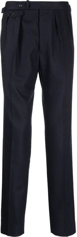 Slim-Fit Tailored Trousers