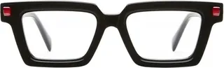 Mask Q2 - Black Shine Glasses