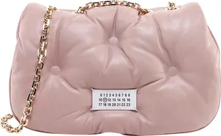 Soft leather shoulder bag