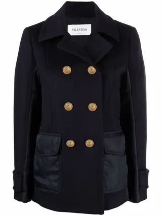 Double-Breasted Coat