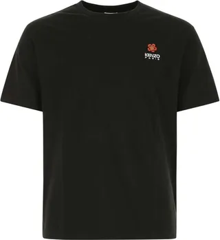 Kenzo Boke Flower Crest Logo Embroidered T-Shirt