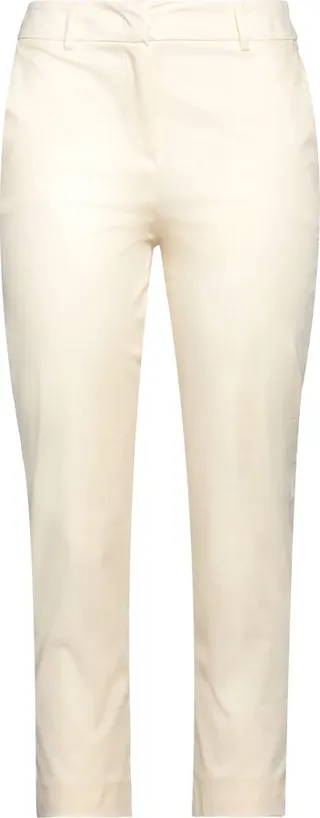 Cropped Pants Cream