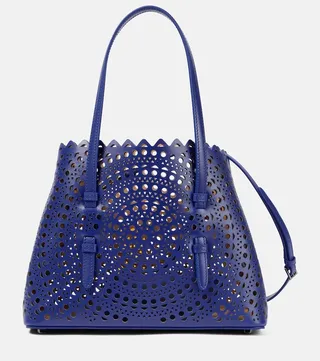 Le Mina 20 New Vienne leather tote bag