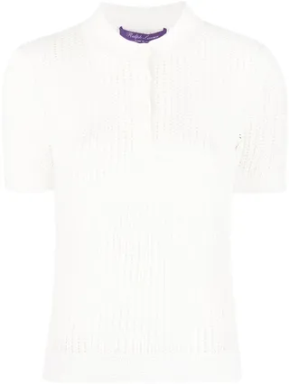 Short-Sleeved Knitted Top