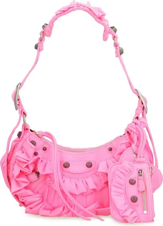 Le Cagole Xs Satin Crossbody Bag