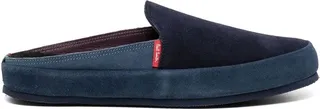 Suede Open-Back Slippers