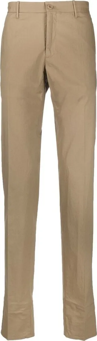Slim-Cut Leg Chino Trousers