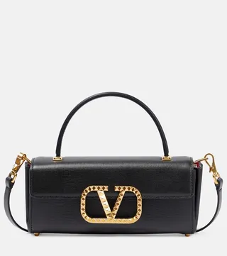 Rockstud Alcove Small leather shoulder bag