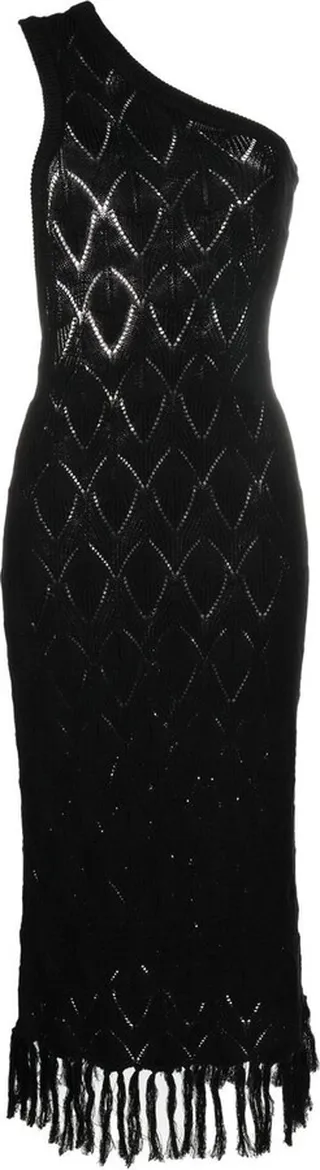 Cut-Out One-Shoulder Dress