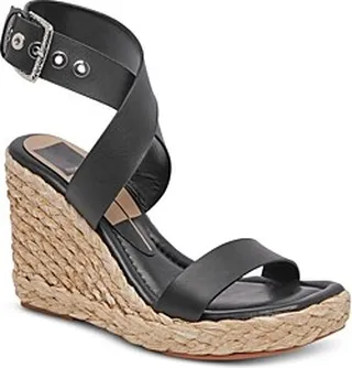 Dolce Vita Women's Aldona Ankle Strap Espadrille Wedge Sandals
