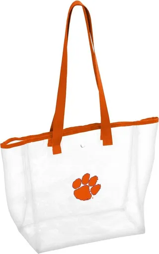 Women's Clemson Tigers Stadium Clear Tote