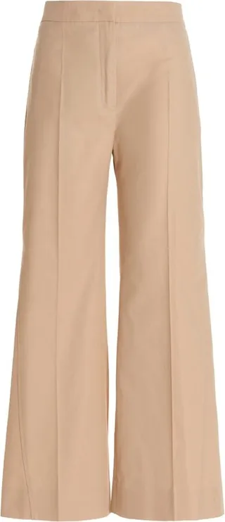 Jil Sander Wide Leg Cropped Trousers