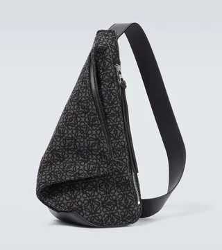 Anton Anagram jacquard shoulder bag
