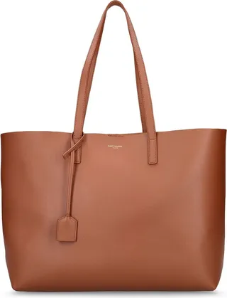 Saint Laurent smooth leather tote bag
