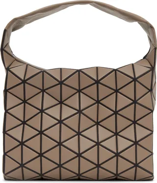 Bao Bao Issey Miyake Brown Oval Bag