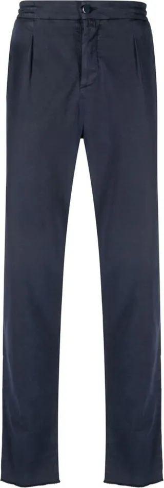 Straight-Leg Tailored Trousers